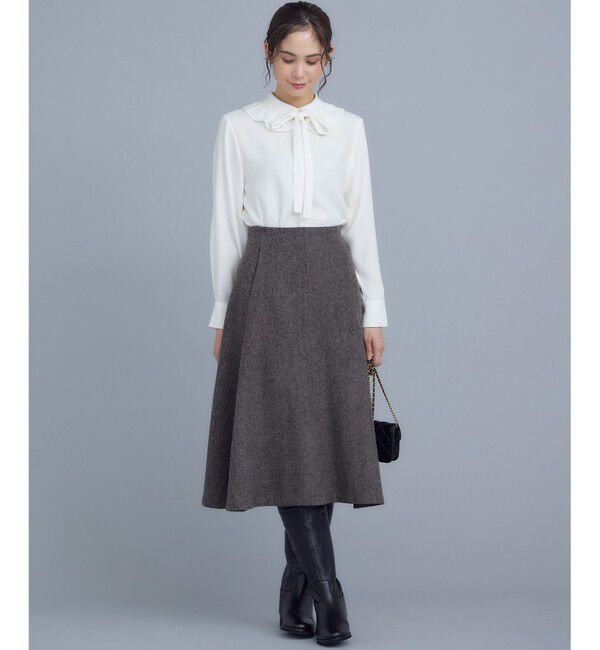 組曲「シックツイード フレアスカート」|スカート|