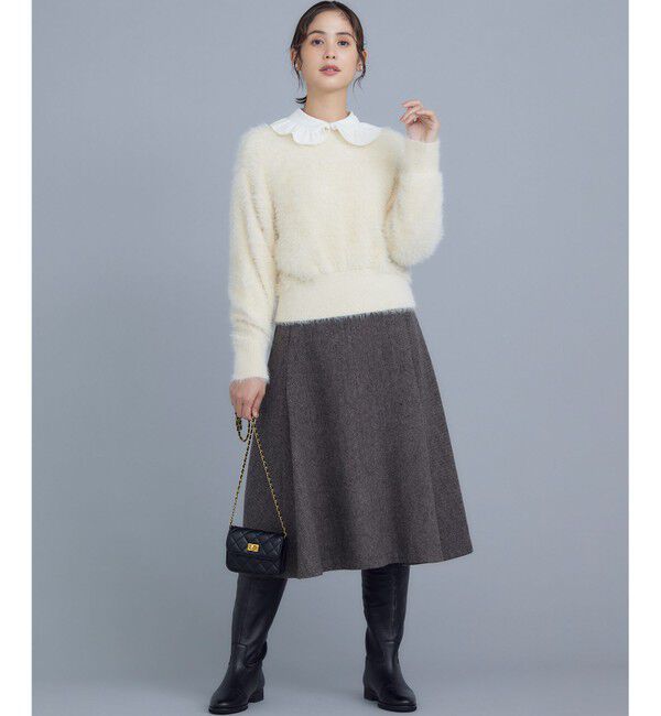 組曲「シックツイード フレアスカート」|スカート|
