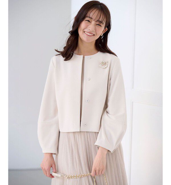 組曲「【KUMIKYOKU NAVY】コンフォータブルアムンゼン ノーカラージャケット」|ノーカラージャケット|