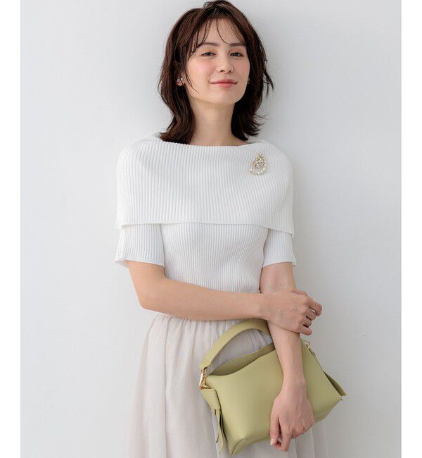 組曲「【好評につき追加予約・2SET】ツインスターパールブローチ」|ブローチ・コサージュ|