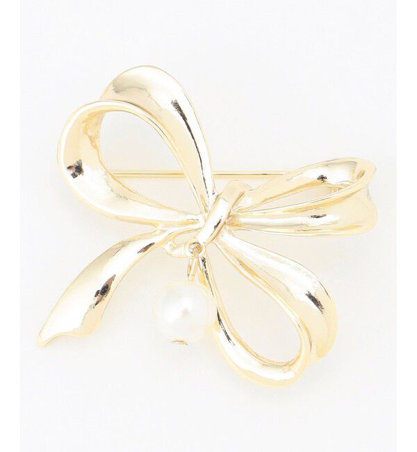 組曲「リボンパールブローチ」|ブローチ・コサージュ|