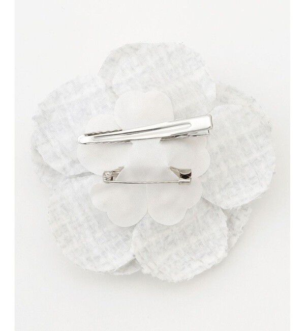 組曲「ツイードパールコサージュ」|ブローチ・コサージュ|