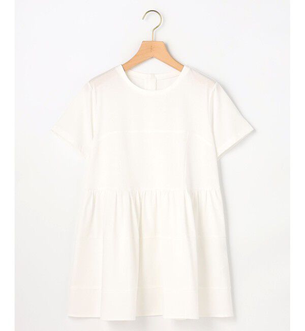 組曲「【WEB限定】ビスチェ風ティアードTシャツ」|Tシャツ・カットソー|アイボリー系