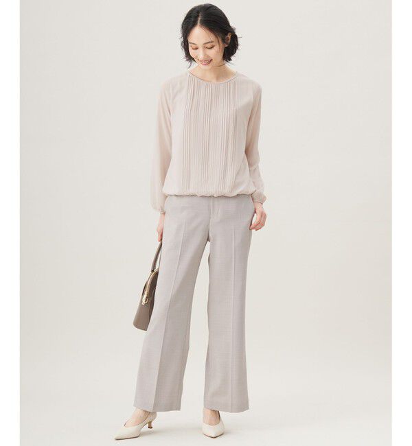 自由区「【セットアップ対応・洗える】ウールブレンドセットアップ パンツ」|その他|