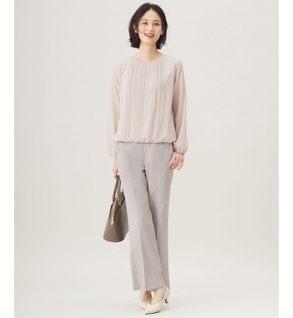 自由区「【セットアップ対応・洗える】ウールブレンドセットアップ パンツ」|その他|