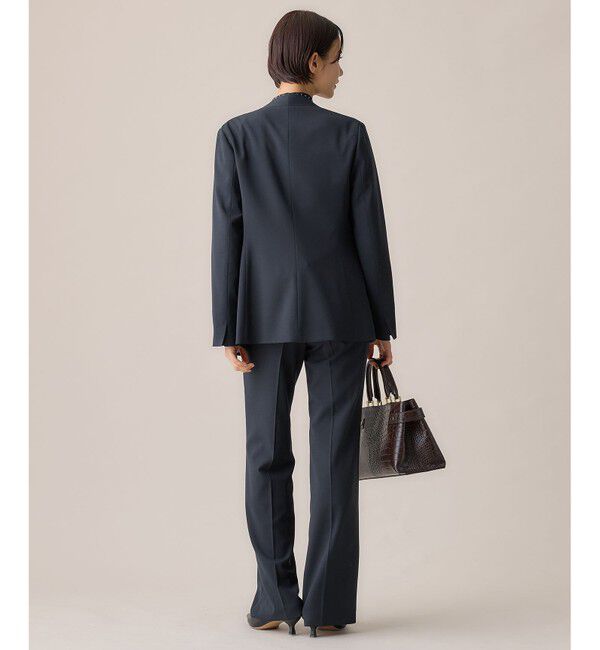 自由区「【セットアップ対応・洗える】ウールブレンドセットアップ パンツ」|その他|