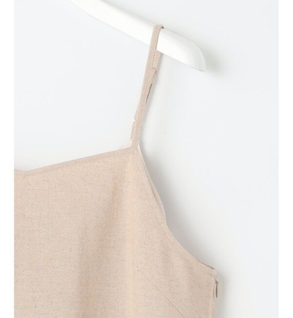 23区「【洗える】リネンエンブロイダリー キャミソール ブラウス」|シャツ・ブラウス|