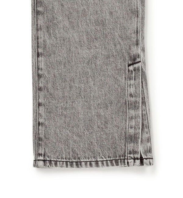 23区「【SLOW/一部店舗限定】スリット ストレート デニム」|デニム|