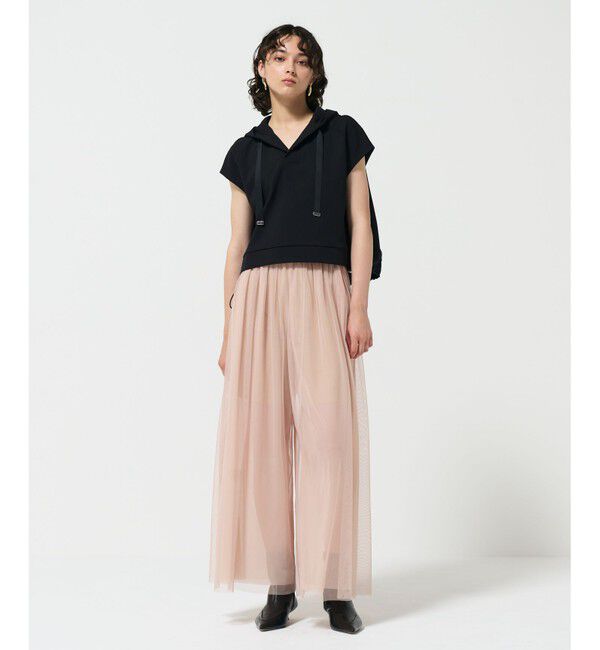 Diagram「チュールレイヤードパンツ」|その他|ベージュ