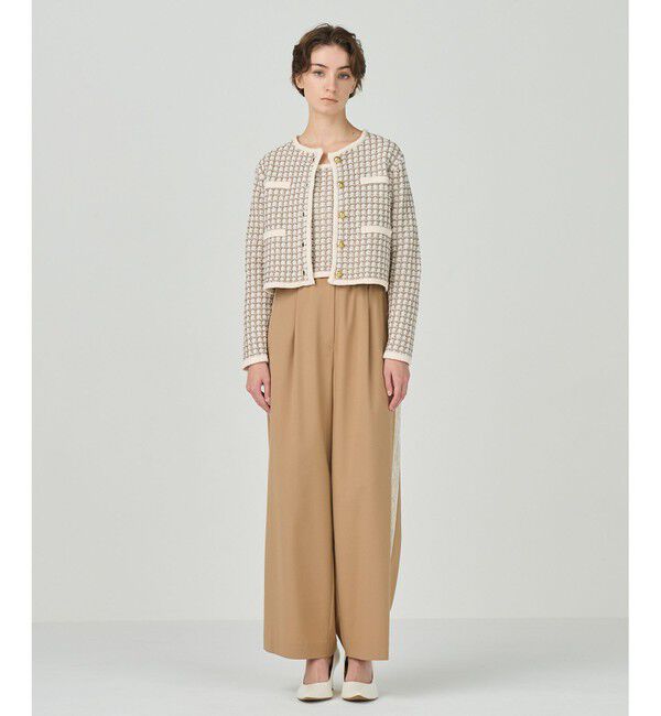 Diagram「サイドレースイージーパンツ」|その他|キャメル