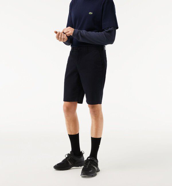 LACOSTE「エッセンシャルバミューダショーツ」|その他|ダークネイビー