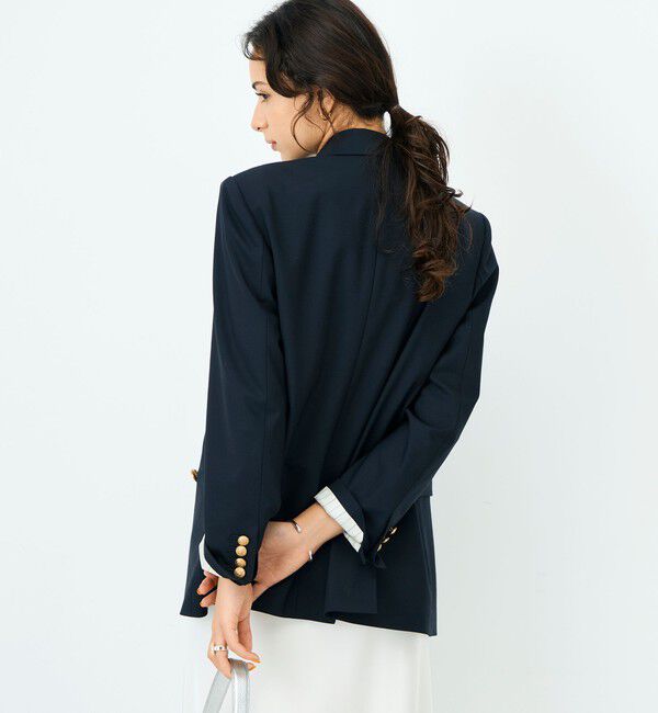 NOLLEY'S sophi「45th limited editionトロピカルウールダブルジャケット」|テーラードジャケット|