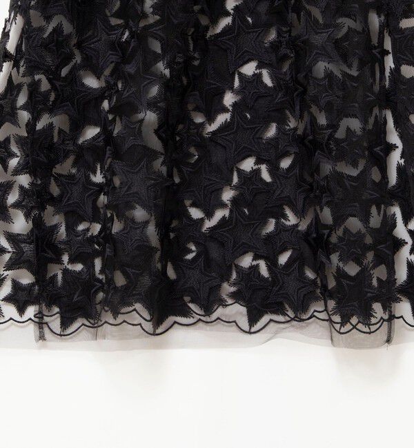 Rie Miller「45th limited editionウォッシャブルスターフリンジキャミワンピース」|ワンピース|