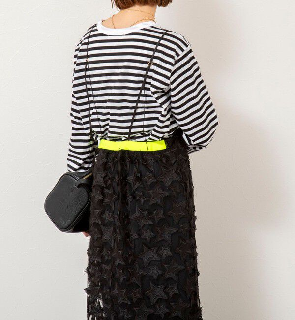 Rie Miller「45th limited editionウォッシャブルスターフリンジキャミワンピース」|ワンピース|