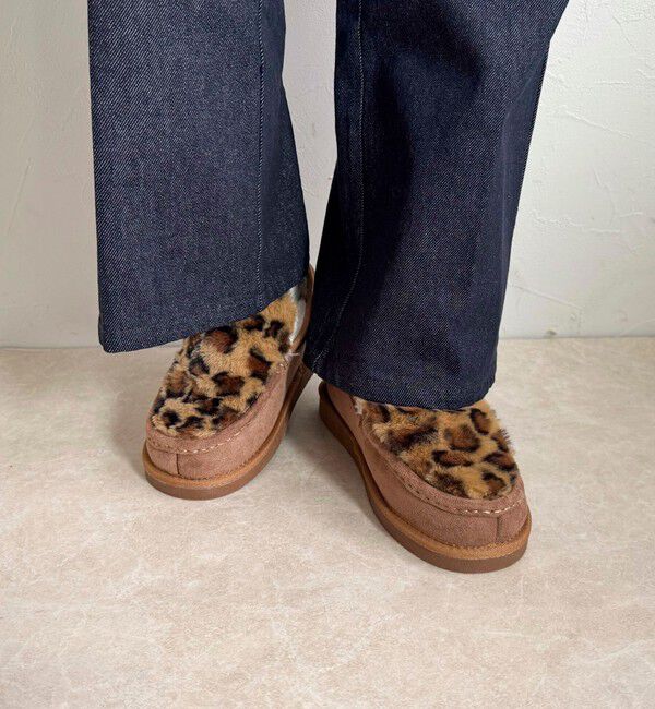 fredy emue「【MEI/メイ】フェイクファームートンモカシン」|ローファー|