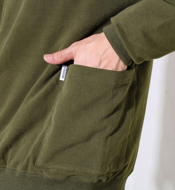 GLOSTER「【ディテールで差がつく】バックステッチサイドポケットスウェット」|スウェット・ジャージ|