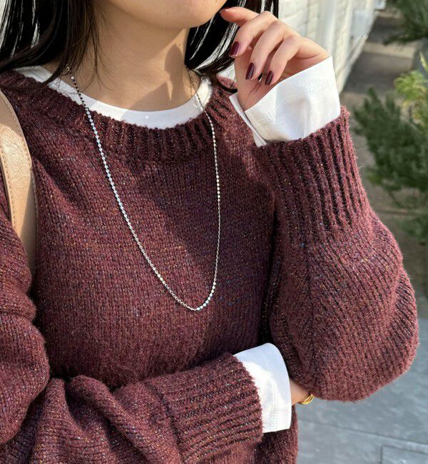 fredy emue「スムースラウンドヘムロンTシャツ」|Tシャツ・カットソー|オフホワイト