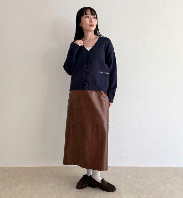 fredy emue「メッセージニットカーディガン」|カーディガン|