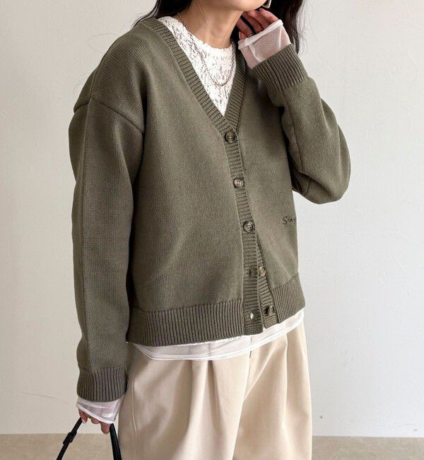 fredy emue「メッセージニットカーディガン」|カーディガン|