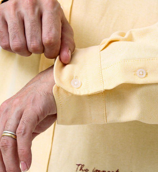 GLOSTER「【気分を上げるフレーズ】ポジティブメッセージシャツ パート2」|シャツ・ブラウス|