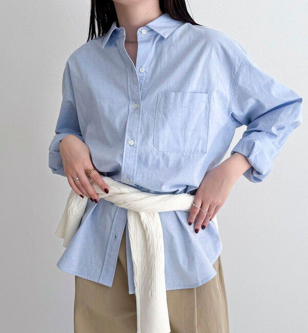 fredy emue「COTTON BASIC シャツ」|シャツ・ブラウス|