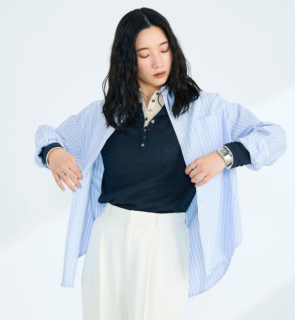 fredy emue「COTTON BASIC シャツ」|シャツ・ブラウス|