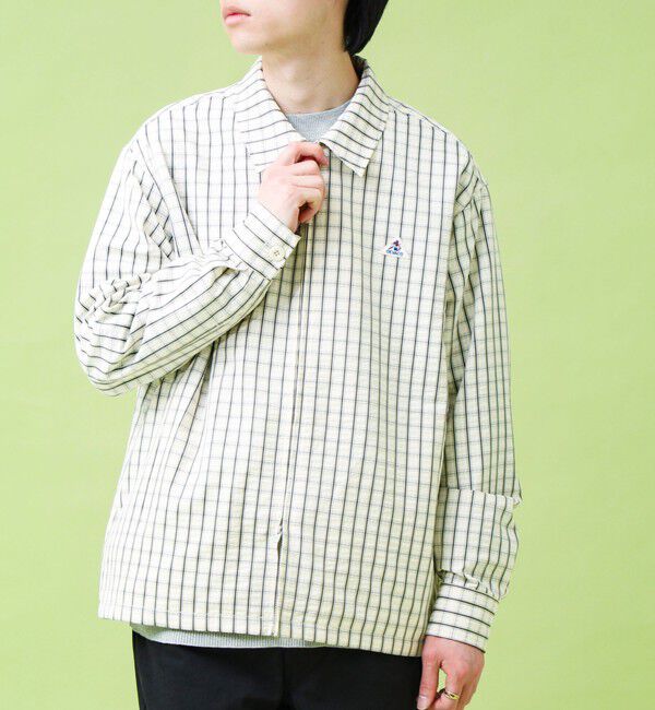 GLOSTER「【GEVACO/ゲバコ】ジップアップ シャツジャケット」|ブルゾン・スタジャン|