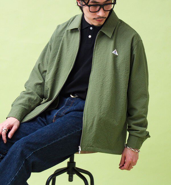 GLOSTER「【GEVACO/ゲバコ】ジップアップ シャツジャケット」|ブルゾン・スタジャン|