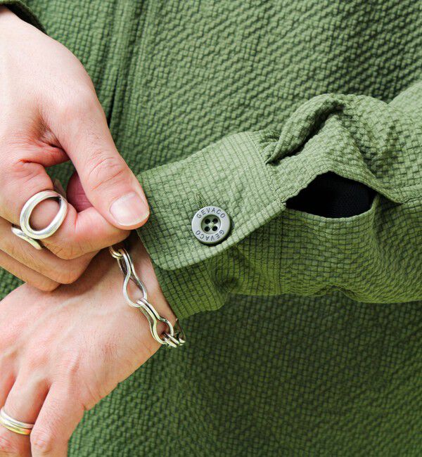 GLOSTER「【GEVACO/ゲバコ】ジップアップ シャツジャケット」|ブルゾン・スタジャン|