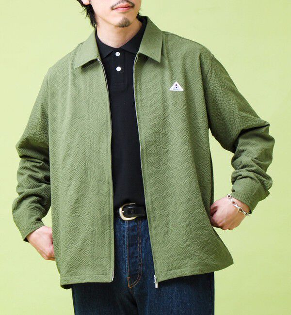 GLOSTER「【GEVACO/ゲバコ】ジップアップ シャツジャケット」|ブルゾン・スタジャン|