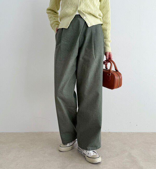 fredy emue「《セットアップ対応》ラップデニムパンツ」|デニム|