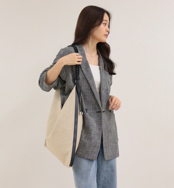 fredy emue「【LE VERNIS/ル・ベルニ】ロープワンハンドルキャンバスバッグ」|ショルダー・メッセンジャー|