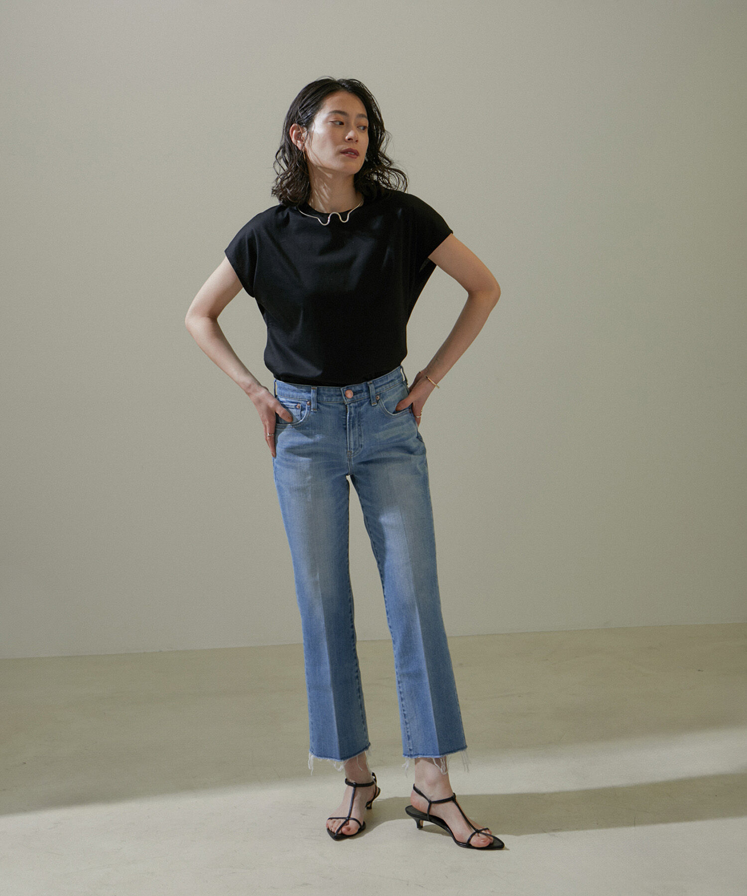 SALON adam et rope'「【RED CARD TOKYO（レッドカートーキョー）】Marmalade Ankle」|デニム|