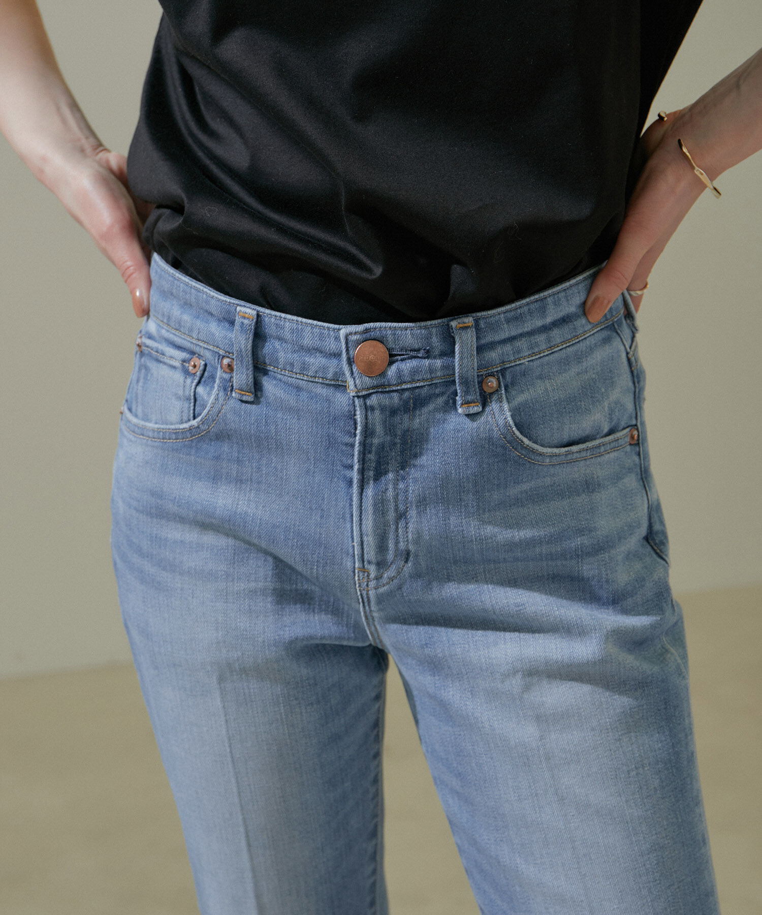 SALON adam et rope'「【RED CARD TOKYO（レッドカートーキョー）】Marmalade Ankle」|デニム|