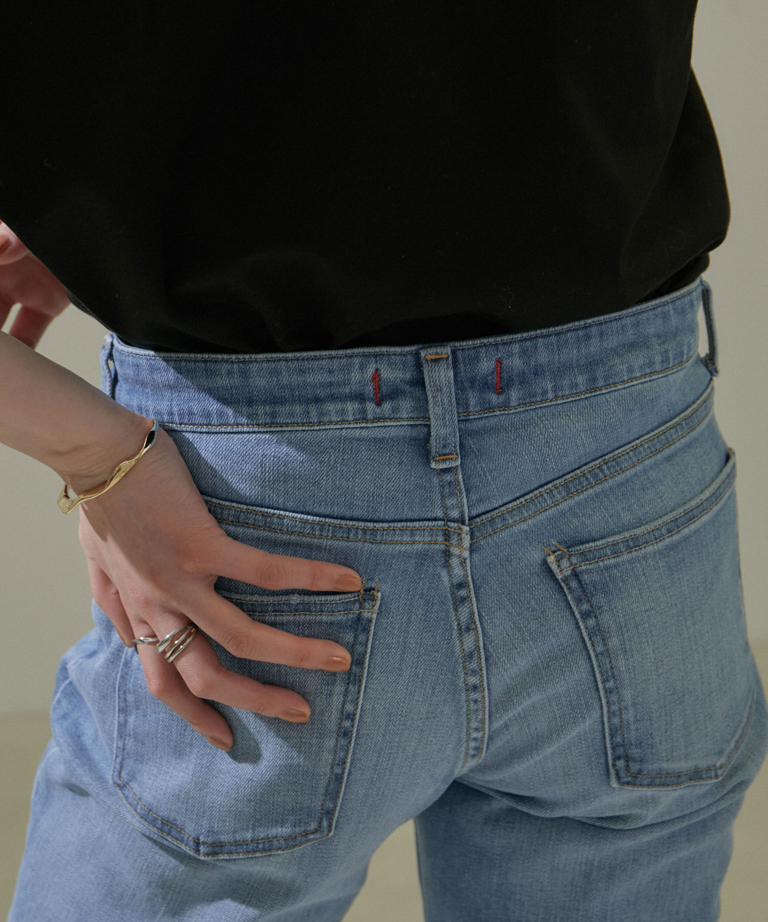 SALON adam et rope'「【RED CARD TOKYO（レッドカートーキョー）】Marmalade Ankle」|デニム|