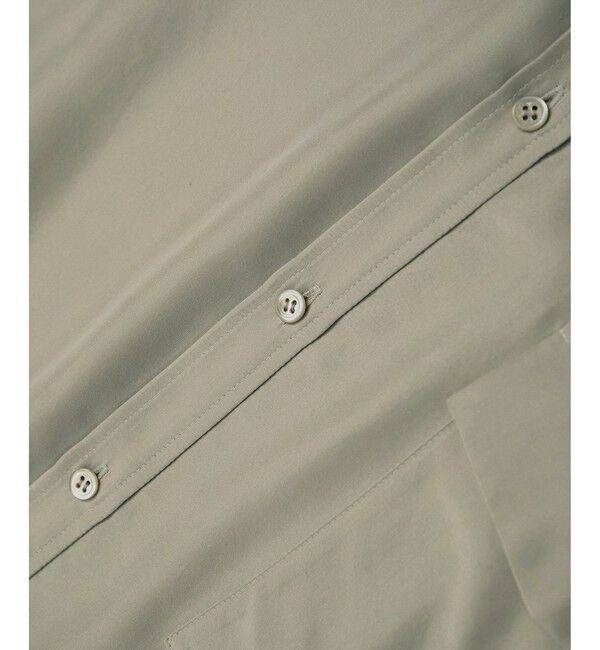 SALON adam et rope'「[26SS]GENTLE SILK シャツ / セットアップ対応・洗える」|シャツ・ブラウス|