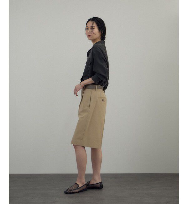 SALON adam et rope'「[26SS]GENTLE SILK シャツ / セットアップ対応・洗える」|シャツ・ブラウス|