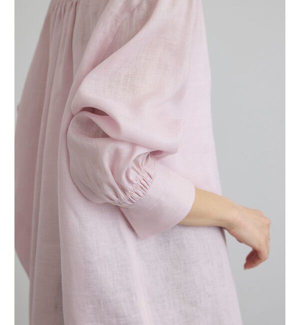 SALON adam et rope'「リネンオーバーシャツ / GENTLE LINEN」|シャツ・ブラウス|