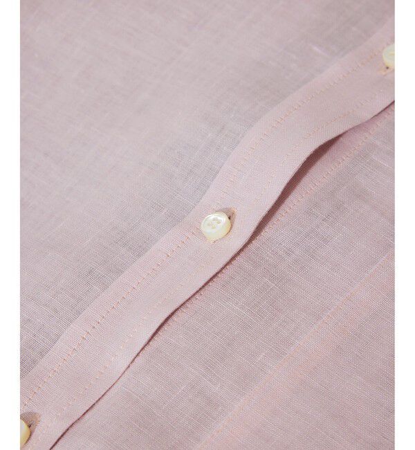 SALON adam et rope'「リネンオーバーシャツ / GENTLE LINEN」|シャツ・ブラウス|