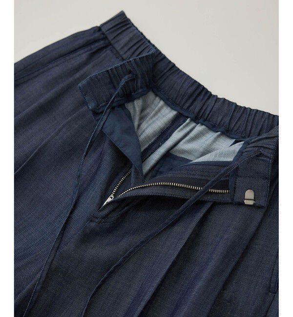 ROPE「【洗える】テンセルデニムイージーパンツ」|チノ|