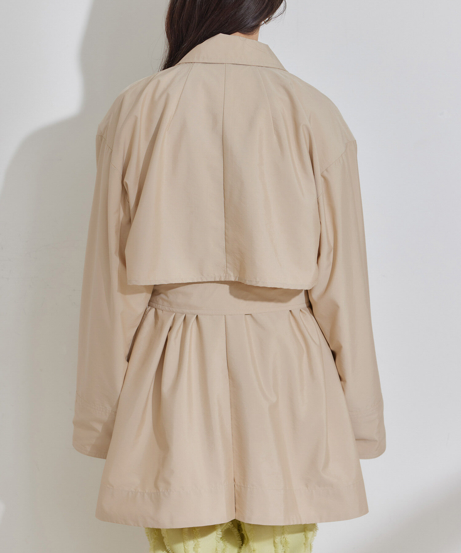 VIS「【セットアップ対応】マルチWAYミドル丈ジレトレンチコート」|トレンチコート|