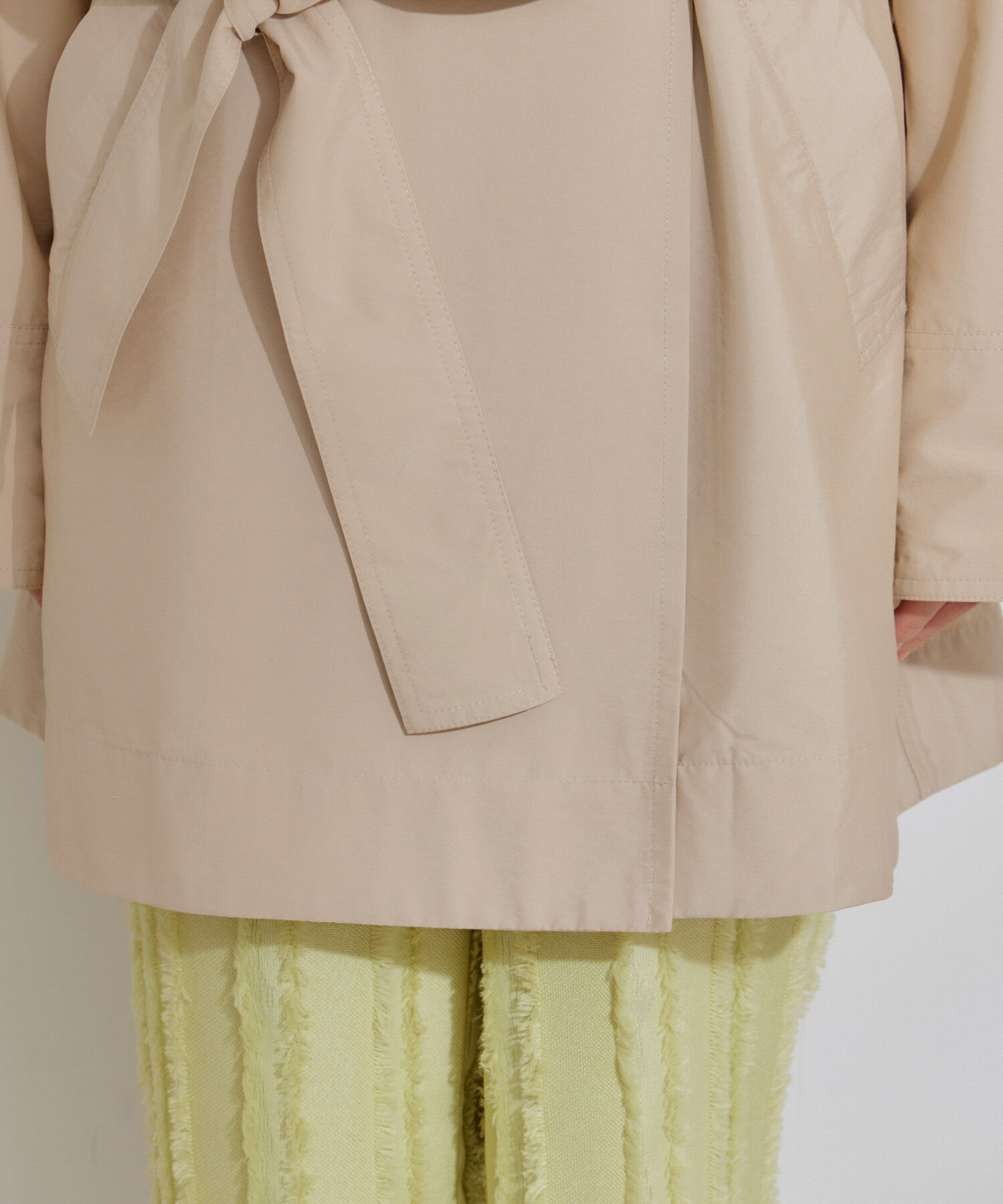 VIS「【セットアップ対応】マルチWAYミドル丈ジレトレンチコート」|トレンチコート|