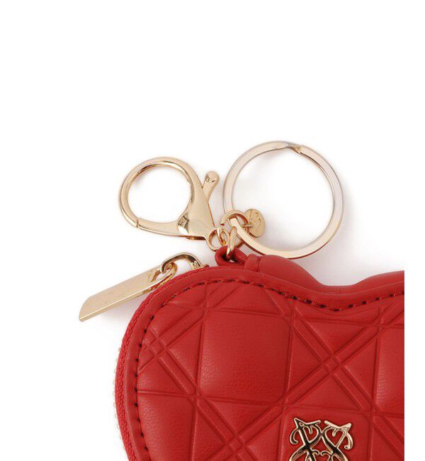 VIS「ハートキルティングポーチチャーム」|チャーム・キーホルダー|