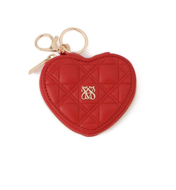 VIS「ハートキルティングポーチチャーム」|チャーム・キーホルダー|