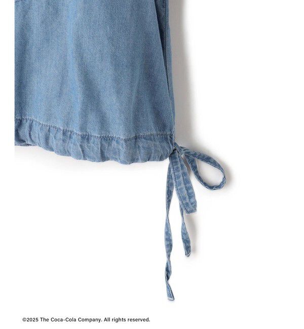 VIS「【Coca-Cola】VIS別注バックエンブロイダリークロップドシャツ」|シャツ・ブラウス|