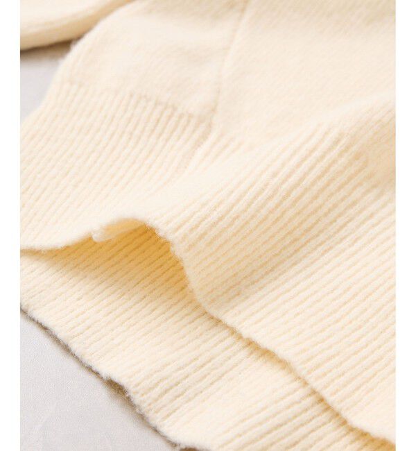 VIS「Vネックレースニットプルオーバー」|ニット・セーター|