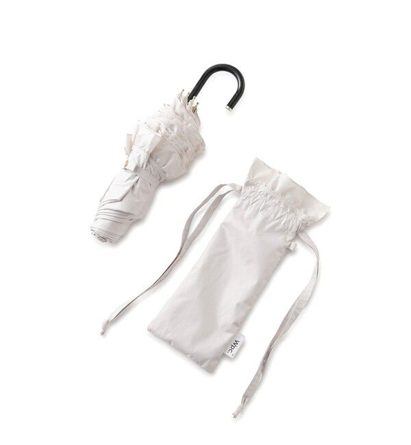 VIS「【WEB限定】【Wpc.】晴雨兼用・遮光クラシックフリル日傘 mini」|傘|