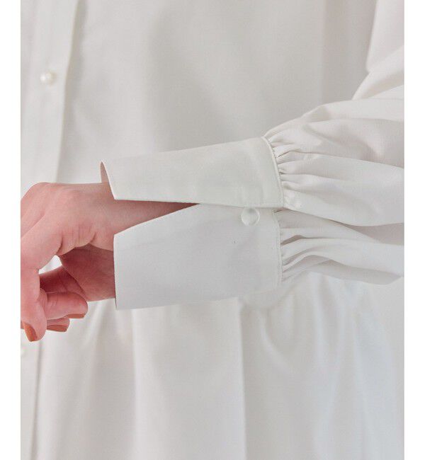 VIS「ウエーブヘムペプラムシャツ」|シャツ・ブラウス|