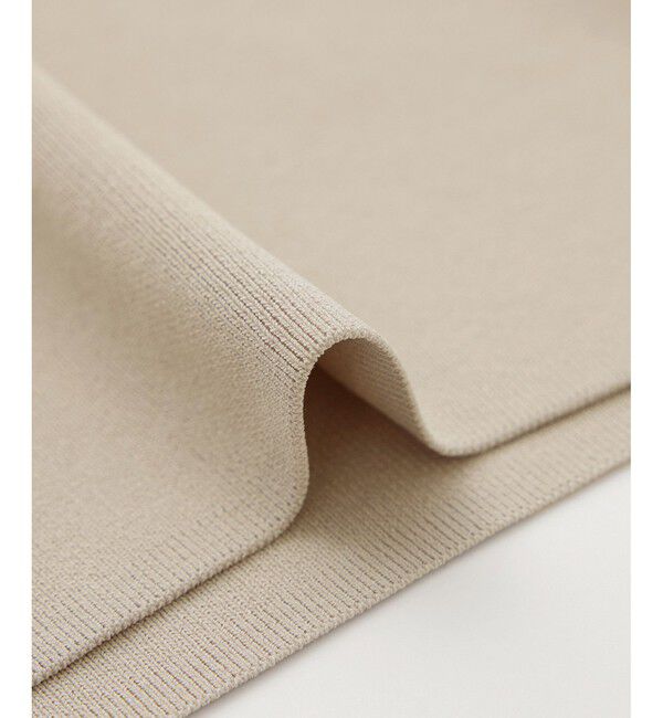 Rope&rsquo;Picnic「【イージーケア・UVカット・接触冷感・洗濯機OK】ハーフスリーブニットプルオーバー」|ニット・セーター|