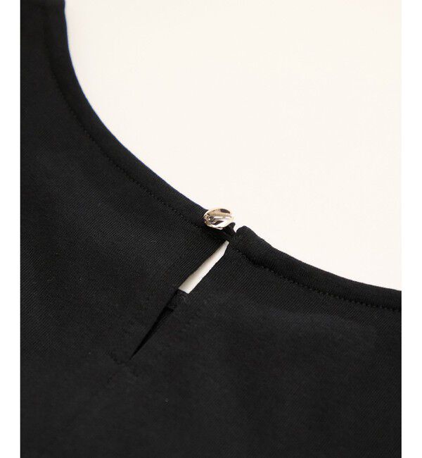 Rope&rsquo;Picnic「プリーツチュールドッキングTシャツ」|Tシャツ・カットソー|